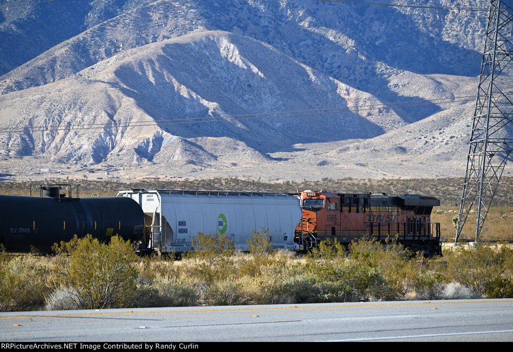 BNSF 6985 Rear DPU